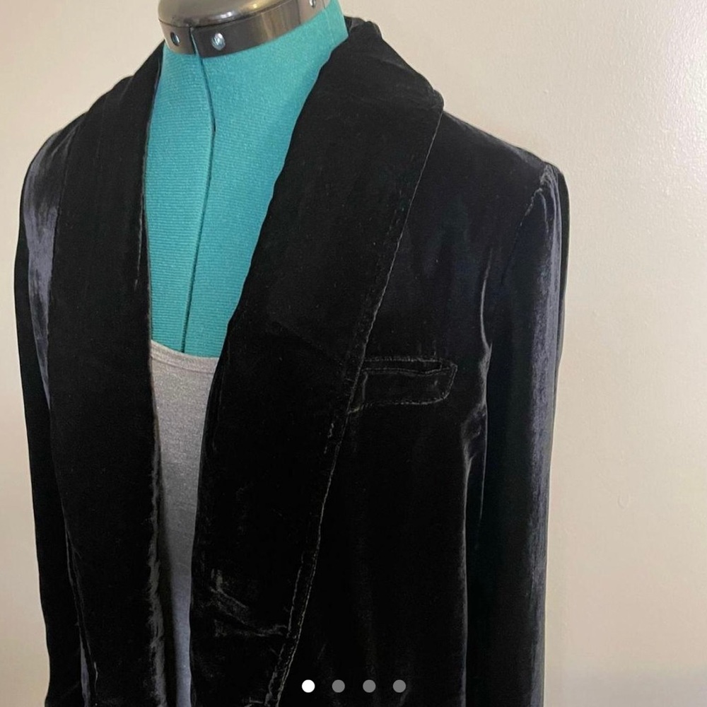 Free People Velvet Blazer